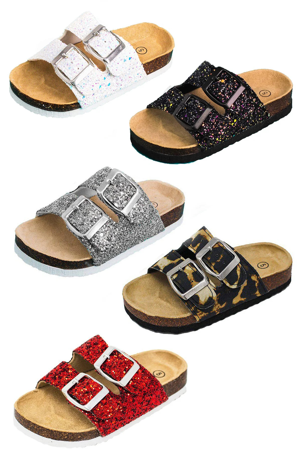 Mom & Me - Birkley Sandals | Sparkle In Pink