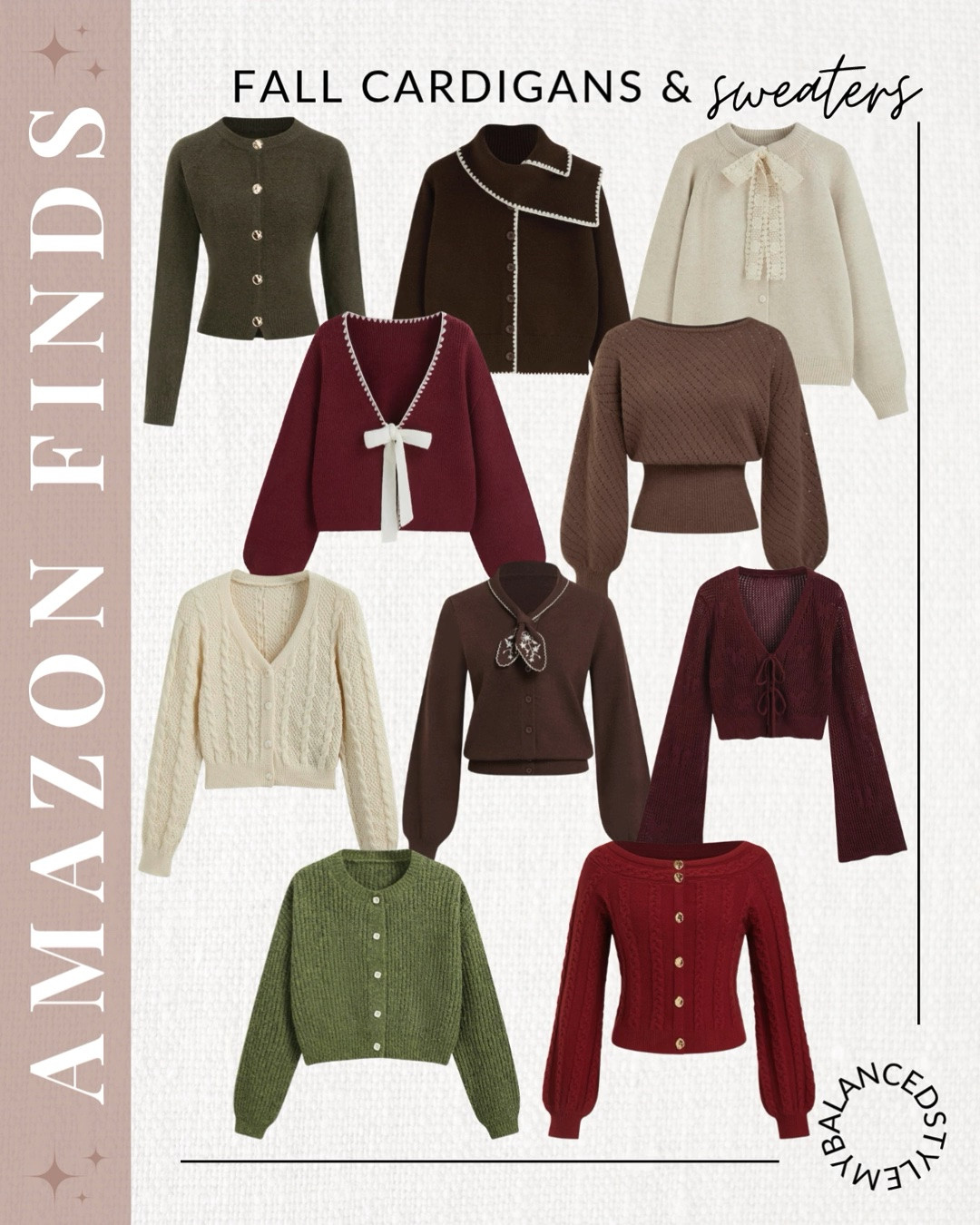 Amazon fall sweaters and cardigans

women’s fall cardigans
cozy autumn sweaters
oversized knit cardigan
chunky fall sweater
neutral knitwear
trendy sweater finds
lightweight fall cardigan
women’s cable knit sweater
affordable autumn knitwear
cozy layering essentials

#LTKootd #LTKSeasonal #LTKSaleAlert