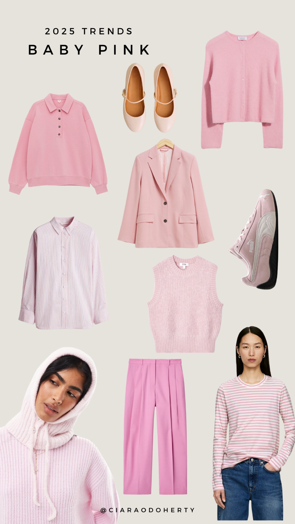 2025 trend report: baby pink huesnow

#LTKeurope #LTKireland #LTKstyletip