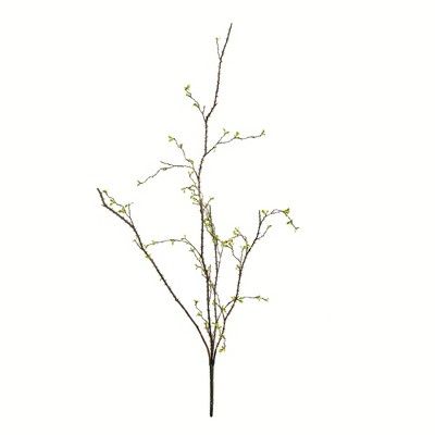 Vickerman 33" Green Baby Leaf Branch. | Target