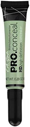 L.A. Girl Pro Conceal HD Concealer, Green Corrector, 0.28 Ounce | Amazon (US)