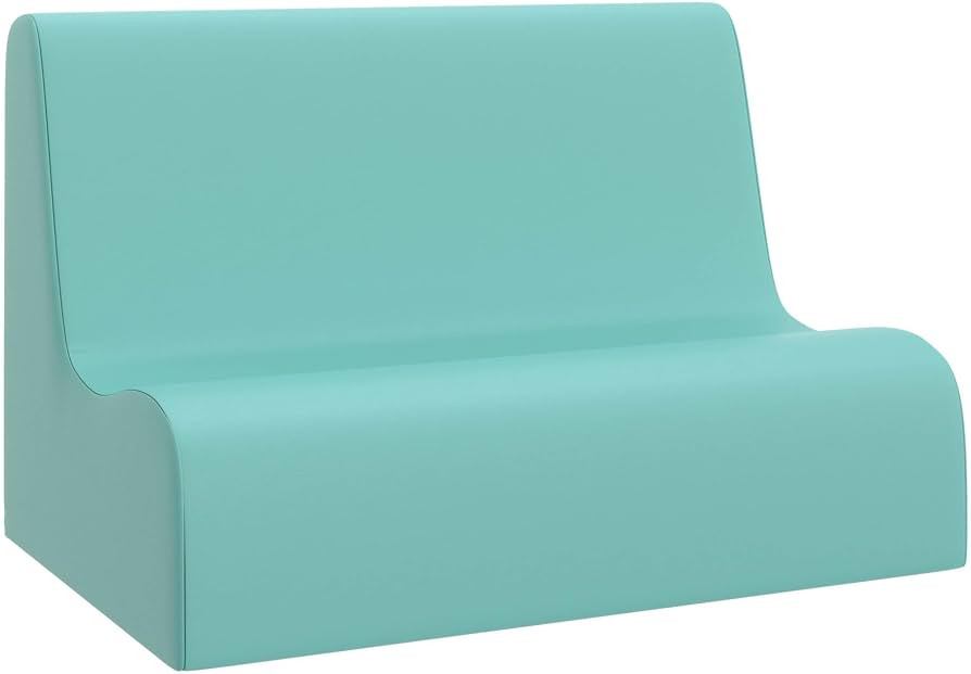 Children's Factory Small Contour Sofa, Mix-and-Match Kids Chairs, Sofas, Corner Ottomans and Cube... | Amazon (US)