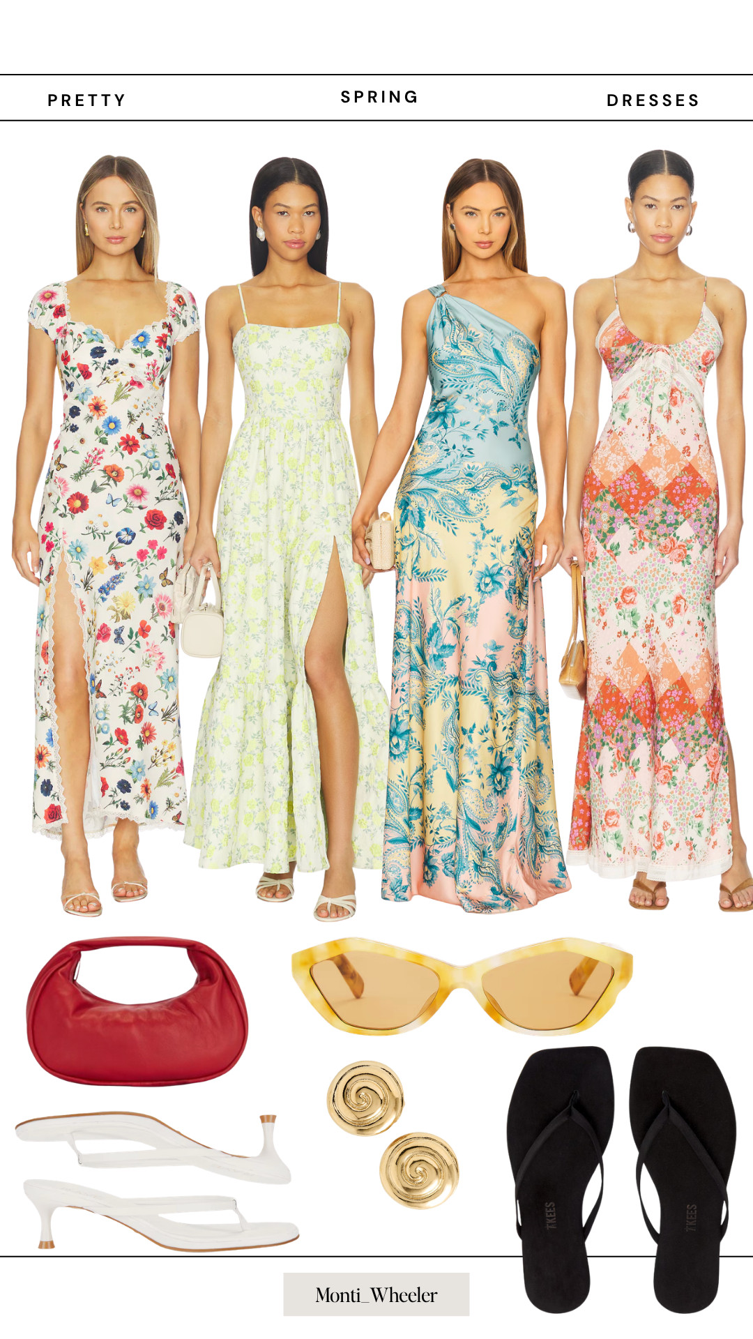 Floral dresses I'm loving for spring and summer 

 #LTKgrwm #LTKootd #LTKWedding