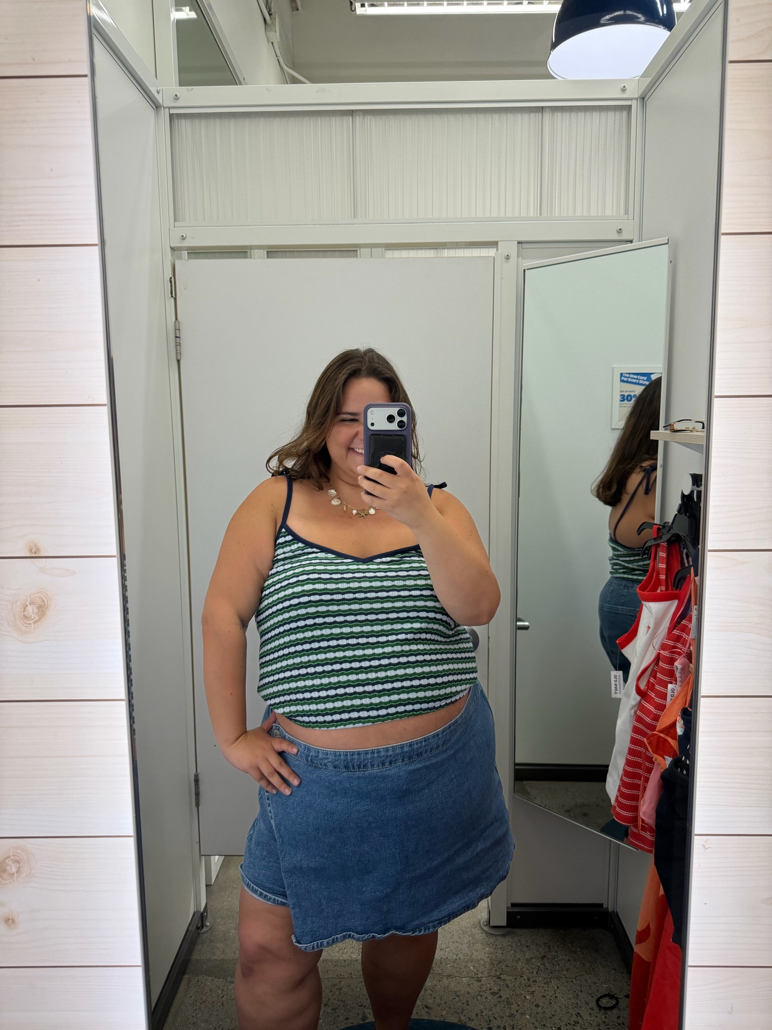 Green tank top from old navy wearing size 2x

#LTKPlusSize #LTKSaleAlert