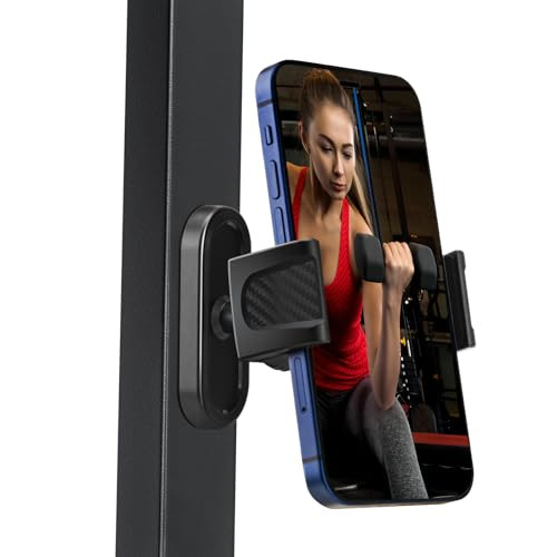 Magnetic Phone Holder for Gym, 360\u00b0 Adjustable Strong Magnet Base Mount, Universal Magnetic ... | Amazon (US)