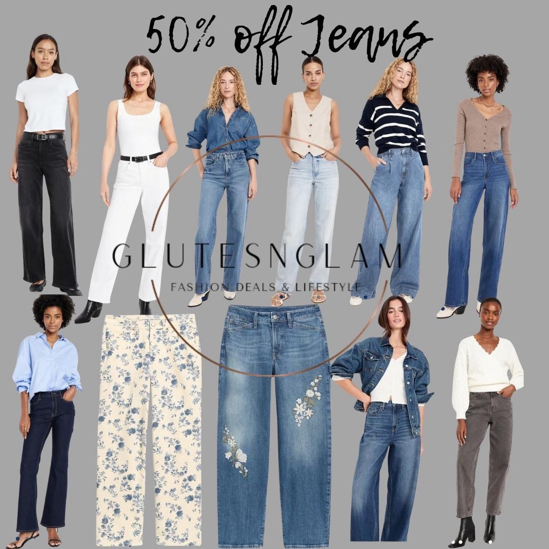 Spring style! Jeans are on Sale 50% off at old navy today! Spring style jeans, spring printed jeans, floral jeans, barrel jean, old navy  

#LTKSaleAlert #LTKdayinmylife #LTKSeasonal