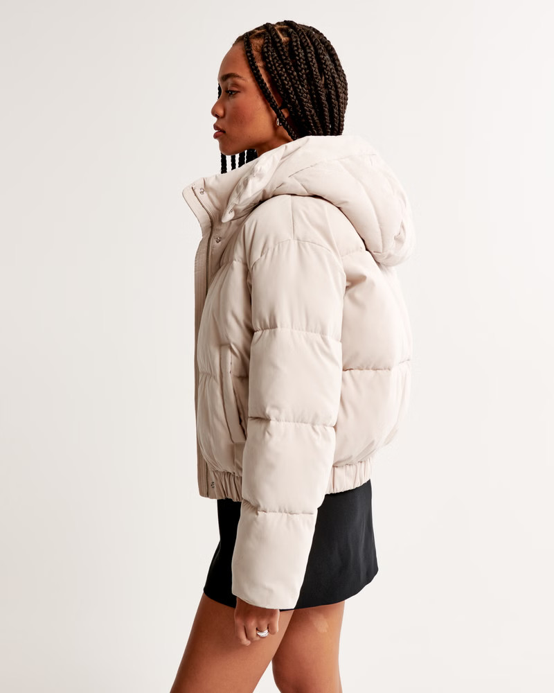 Women's Ultra Mini Puffer | Women's Coats & Jackets | Abercrombie.com | Abercrombie & Fitch (US)