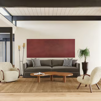 Wheat Arrel Speckled Wool-Blend 2' 6"" x 8' rug | Rugs USA