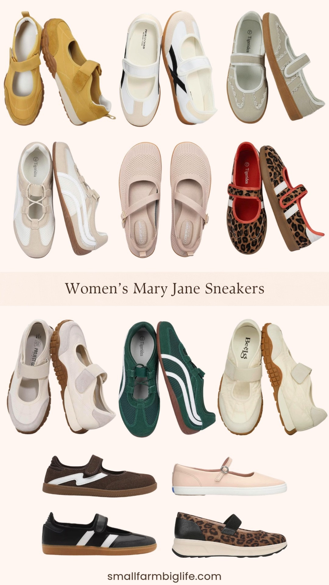 Mary Jane sneakers are having a moment and I’m fully on board 👟✨

From classic cream and off white to leopard print, soft pink, green, and even yellow, these Amazon Mary Jane sneakers are the perfect mix of comfy and cute. Lightweight, easy to slip on, and perfect for walking or everyday errands. They give that feminine twist to your favorite casual outfits 🤍 

 #LTKgrwm #LTKootd #LTKOver40