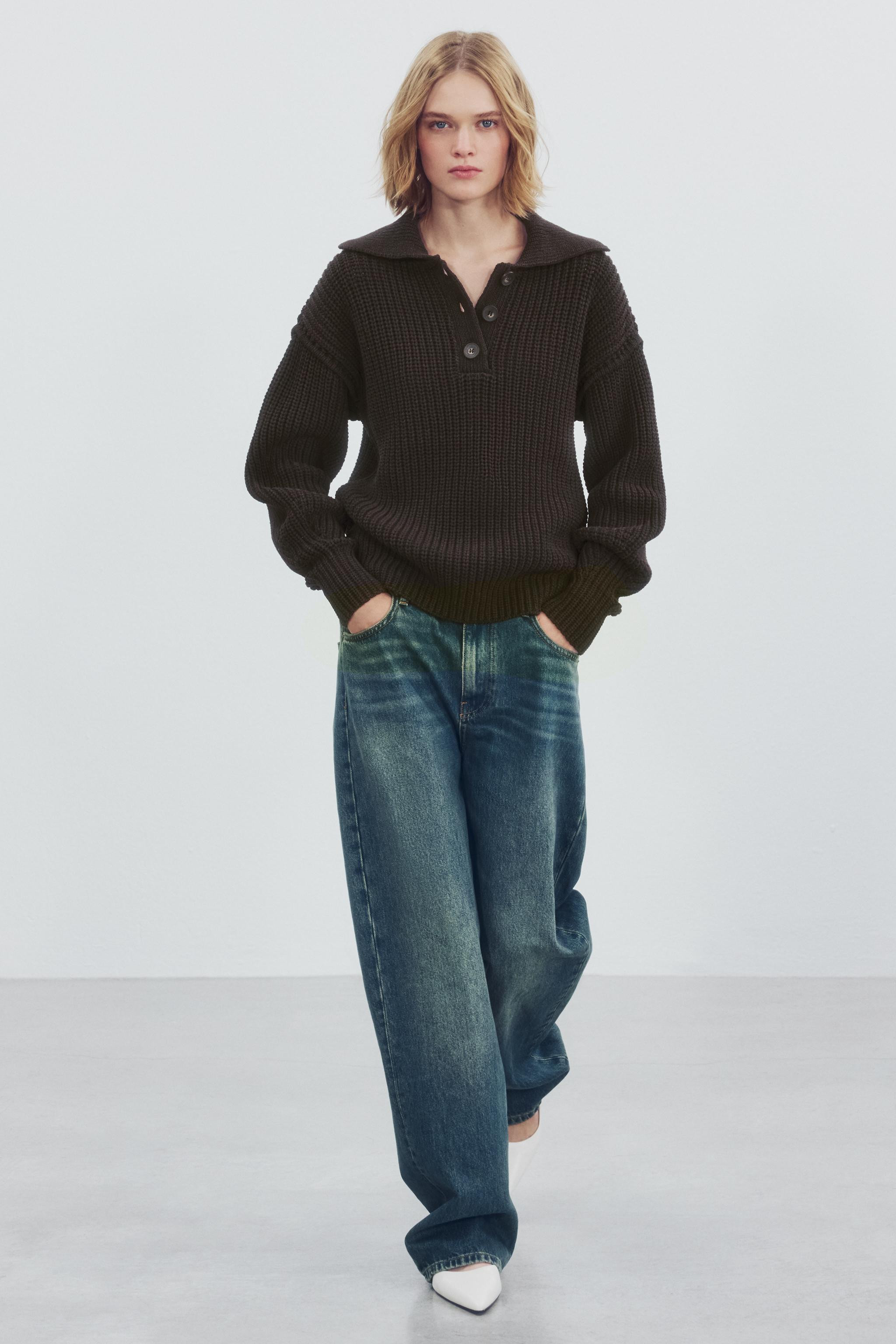 POLOPULLOVER AUS STRICK | Zara DE
