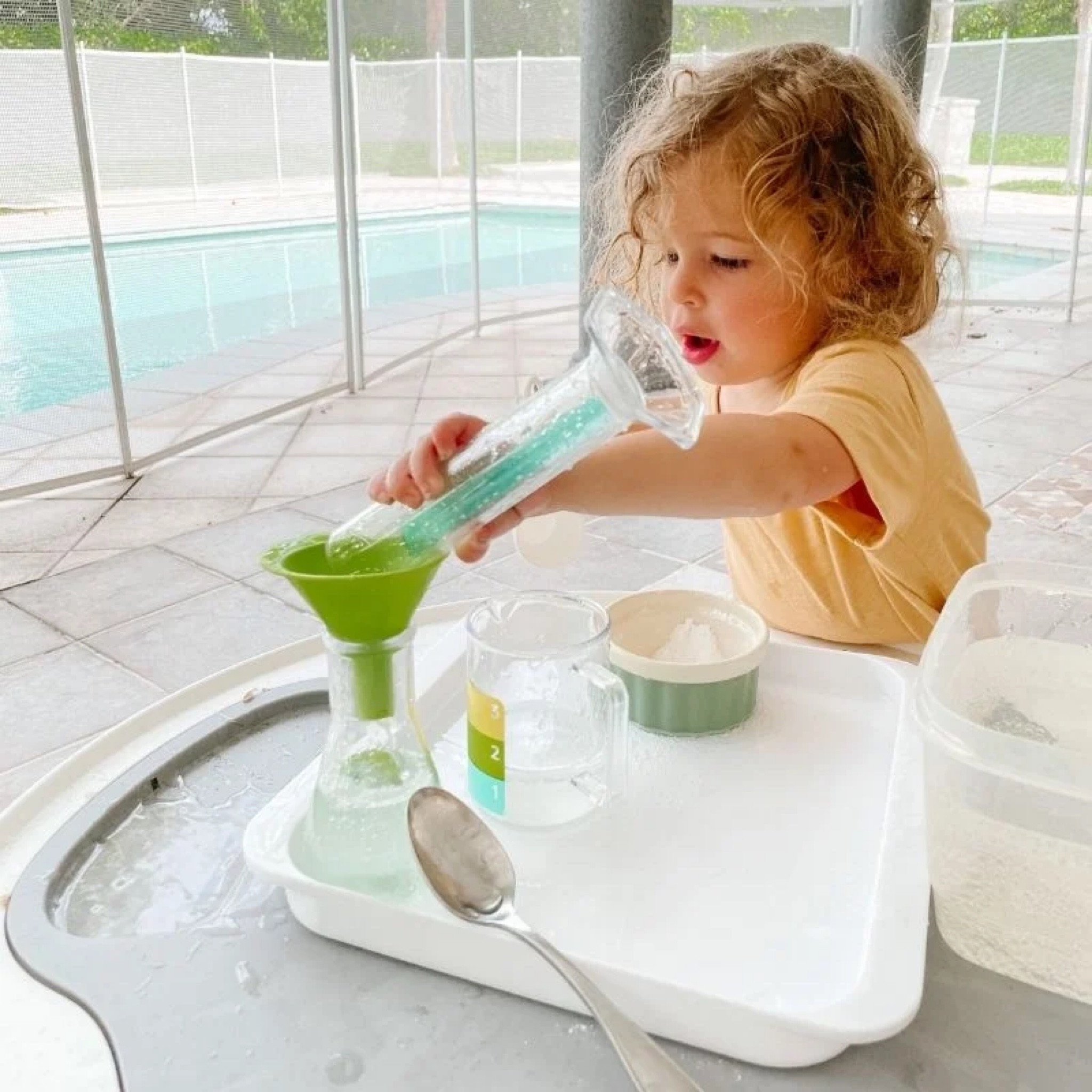 This liquid lab toy is from Lovevery’s Investigator Play Kit subscription. A great early STEM activity! Linked a few alternative dupe science kits for toddlers.

#LTKkids #LTKGiftGuide #LTKbaby