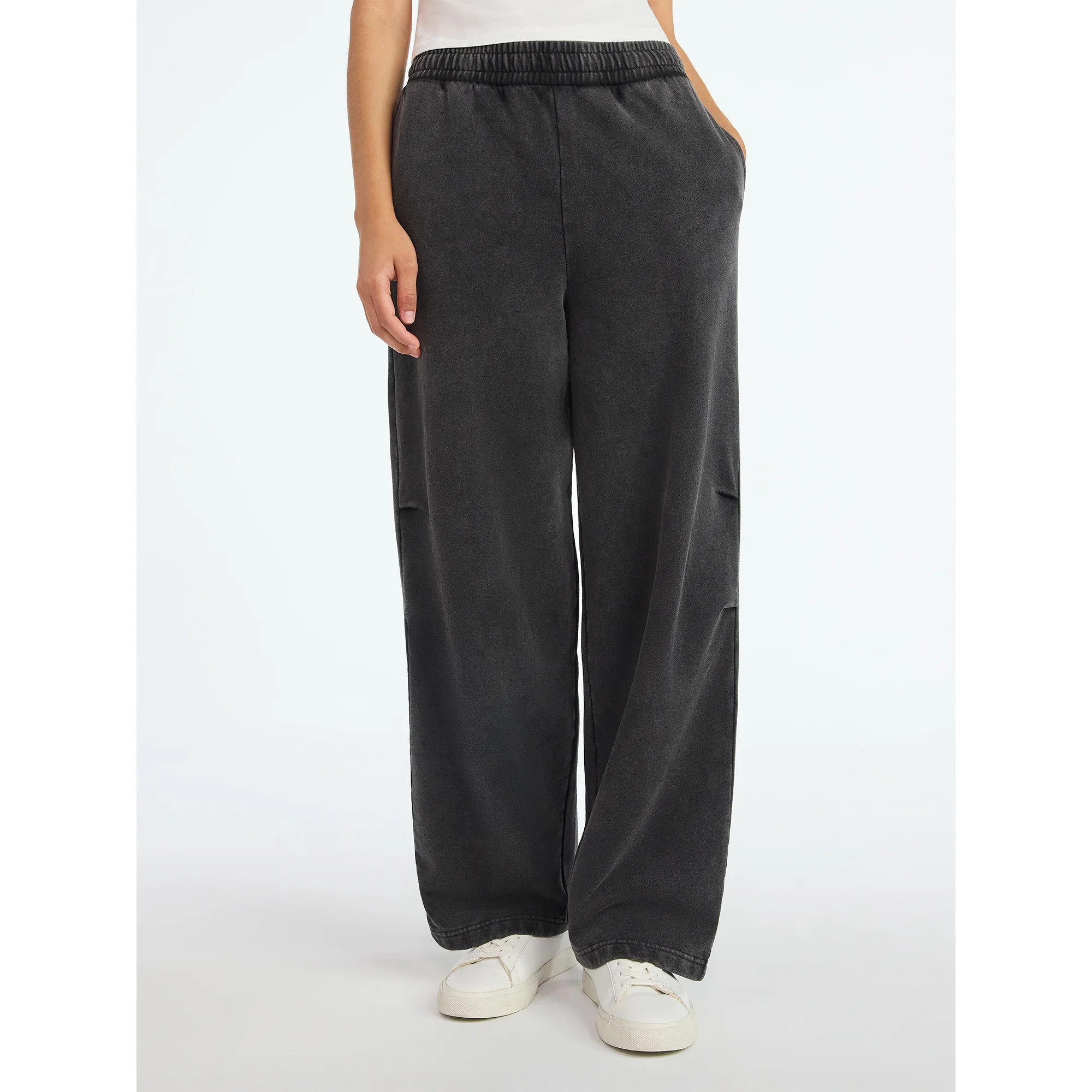 Scoop Women’s Mineral Washed Sweatpants, Sizes XS-XXL - Walmart.com | Walmart (US)
