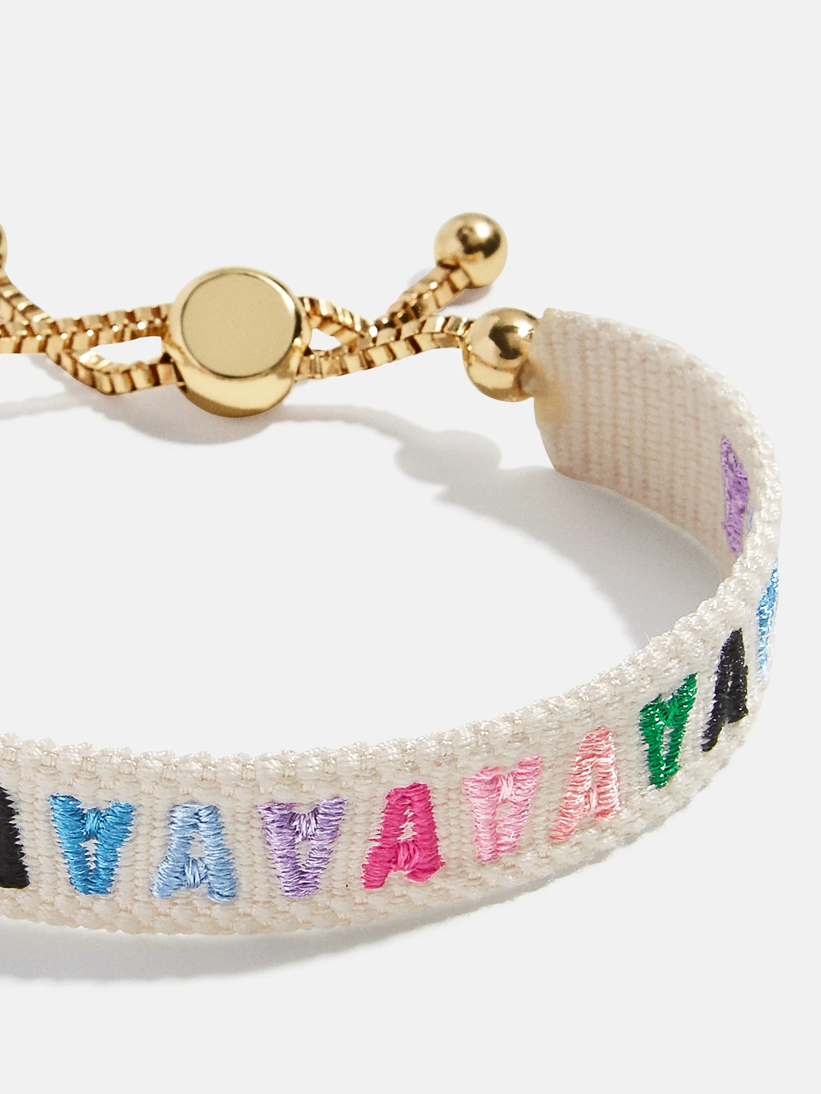Initial Woven Friendship Bracelet - Multi | BaubleBar