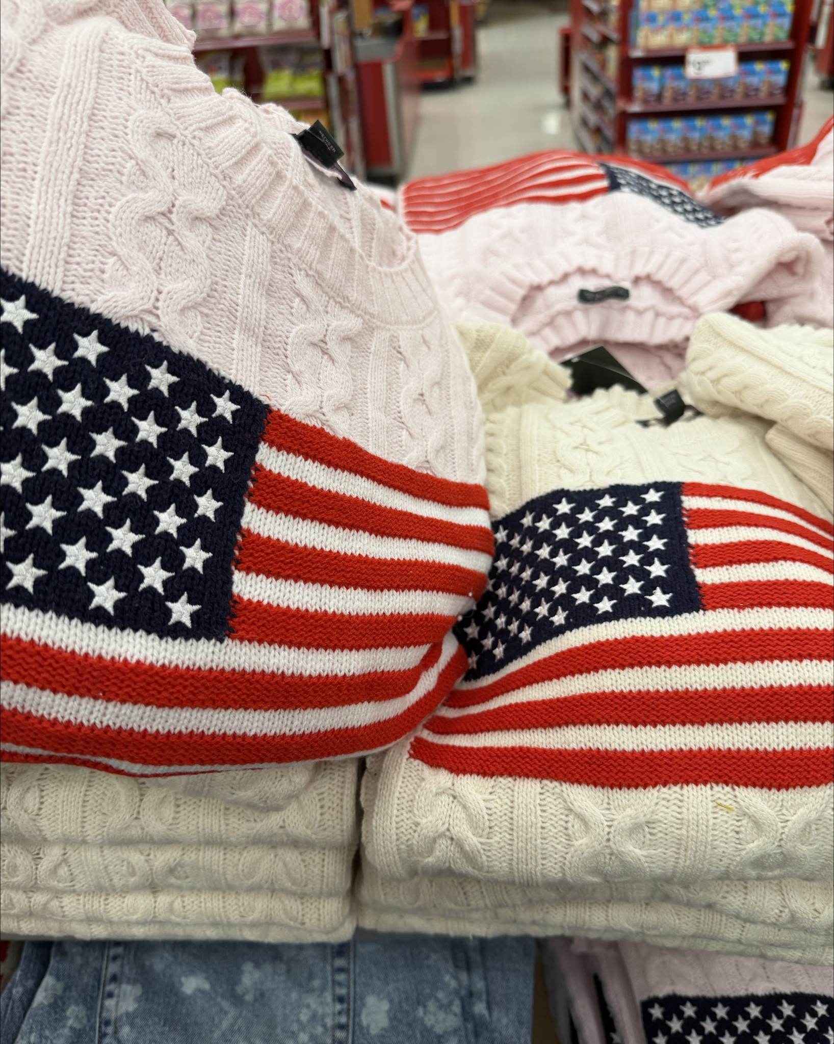 Omg these are so cute!!!🇺🇸😍 Not online yet, but save post and I’ll update link as soon as possible!!🤩
Comes in cream and a pale pink!!☺️



#LTKPlusSize #LTKOver40 #LTKMidsize