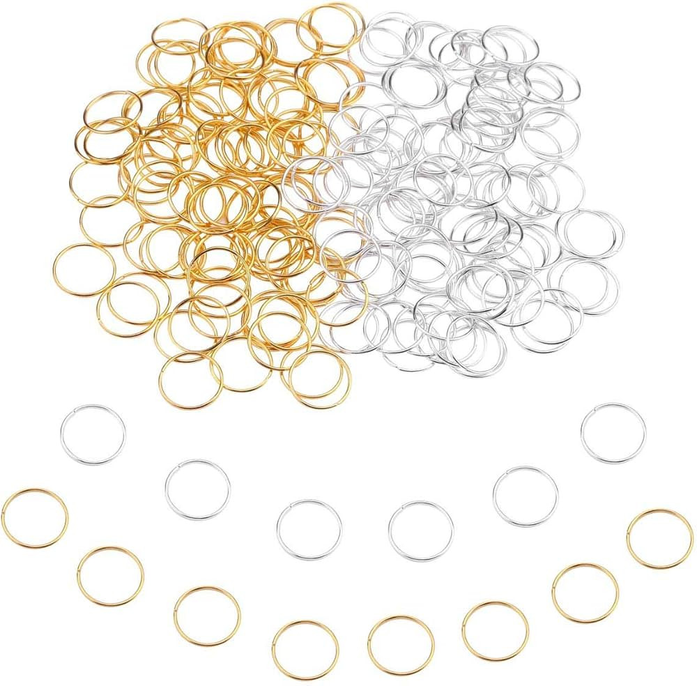 200 PCS Hair Braid Rings Accessories Clips for Women and Girls Dreadlocks Set Color Gold and Sliv... | Amazon (US)