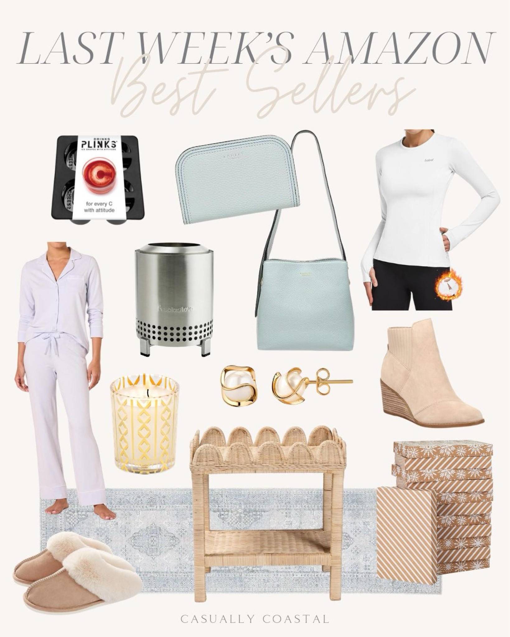 Last Week’s Amazon Best Sellers

Amazon rug, coastal rug, coastal home decor, Amazon pajamas, Amazon slippers, Amazon candle, Amazon earrings, solo stove mesa, tabletop fire pit, scallop rattan side table, coastal side table, Amazon side table, slippers with memory foam, thermal womens shirt, running shirt, long sleeve fleece top, custom letter silicone ice cube tray, runner rug, blue and white rug, 2’3x9’ rug, medium bifold wallet, medium compartment crossbody, blue leather purse, Amazon purse, cotton pajama set, NEST votive candle, holiday candle, Christmas gift boxes, caged pearl stud earrings, TOMS boots, neutral boots, Amazon gifts for her, Amazon gifts for him, stocking stuffers, cocktail gifts, Serena & Lily looks for less, designer looks for less 

#LTKFindsUnder50 #LTKHome #LTKFindsUnder100
