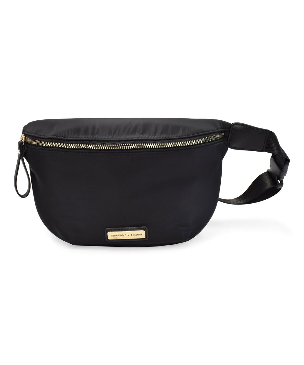 Adrienne Vittadini Women's Handbags BLACK - Black Belt Bag | Zulily