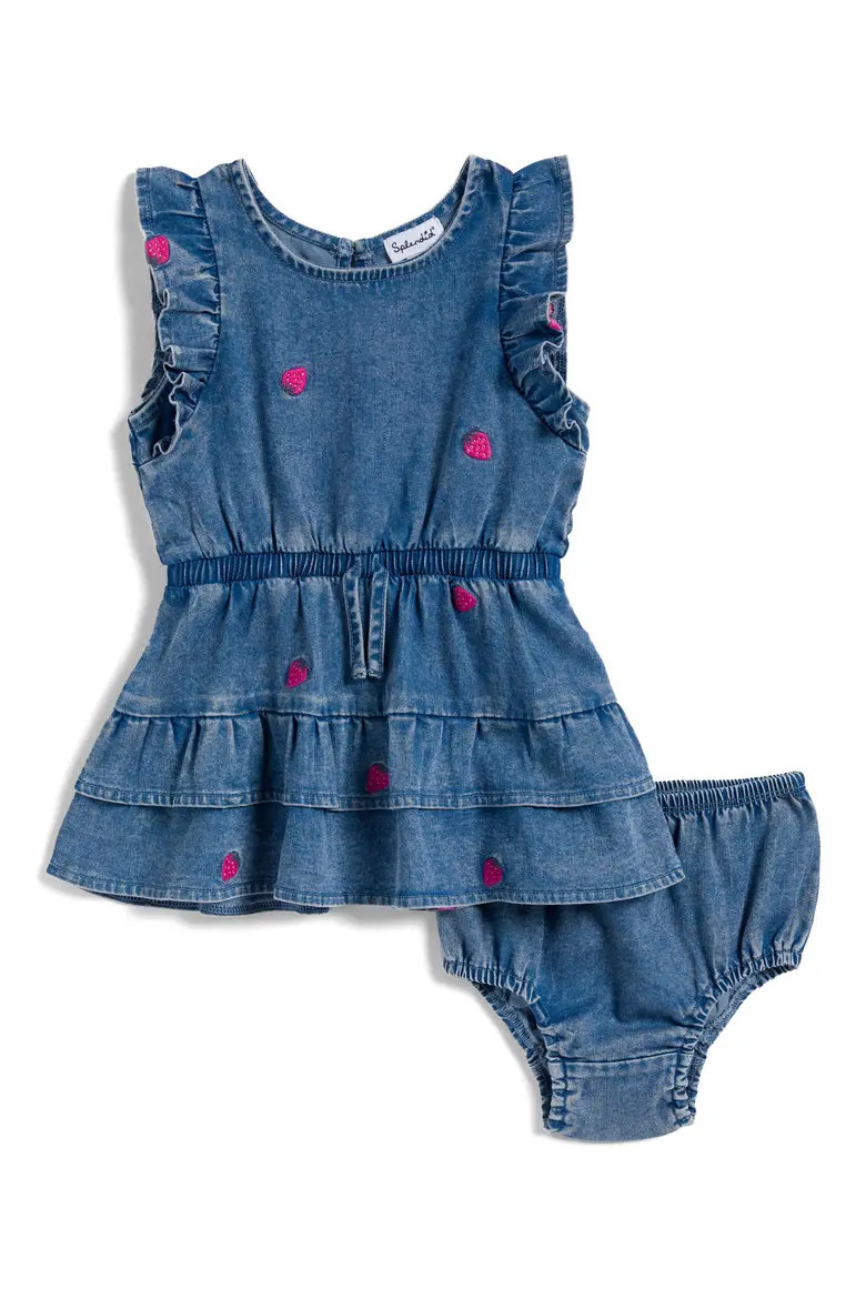 Berry Sweet Denim Dress & Bloomers Set (Women) | Nordstrom | Nordstrom
