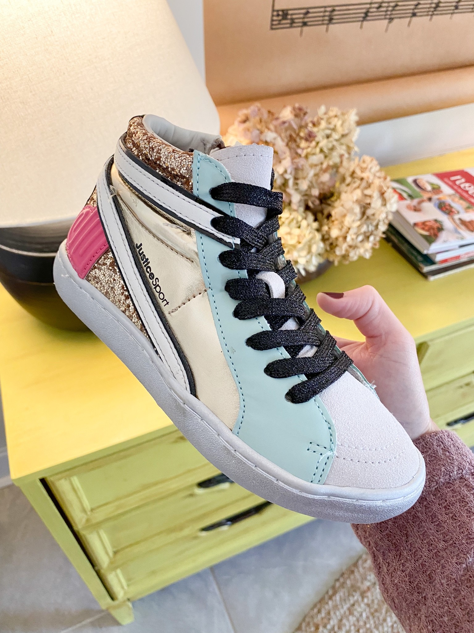 Cutest girls high top sneakers from Walmart.  


#LTKunder50 #LTKkids #LTKshoecrush