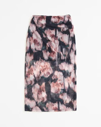 Mesh Midi Skirt | Abercrombie & Fitch (US)