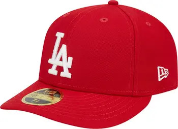 New Era Men's New Era Scarlet Los Angeles Dodgers Low Profile 59FIFTY Fitted Hat | Nordstrom | Nordstrom
