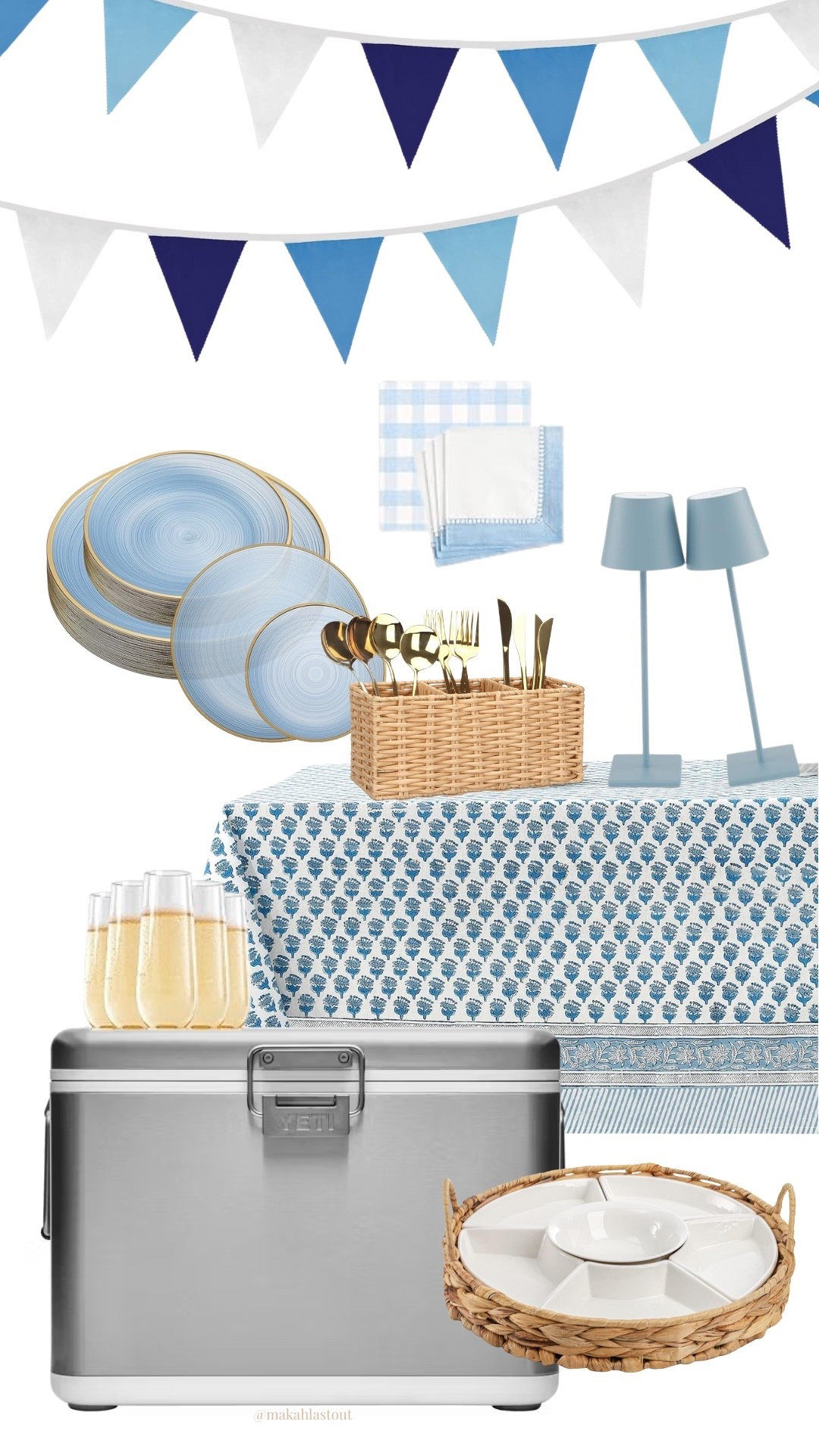 Light blue tailgate set up

#LTKHome #LTKSeasonal #LTKStyleTip