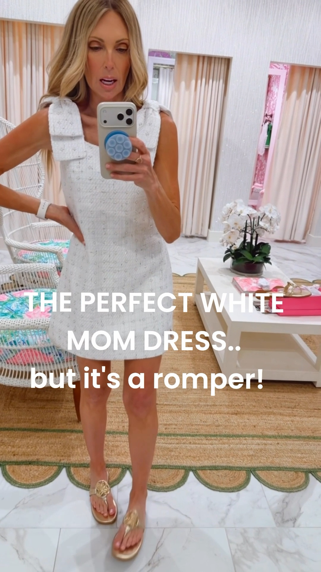 Again... it's a dress but technically a romper!  I'm wearing this to my daughter's Confirmation! This is runs really big and I went down to a 00 which I never am. It also comes in a beautiful blue (but the photo doesn't do it justice.) 

#LTKgrwm #LTKmomlife #LTKootd