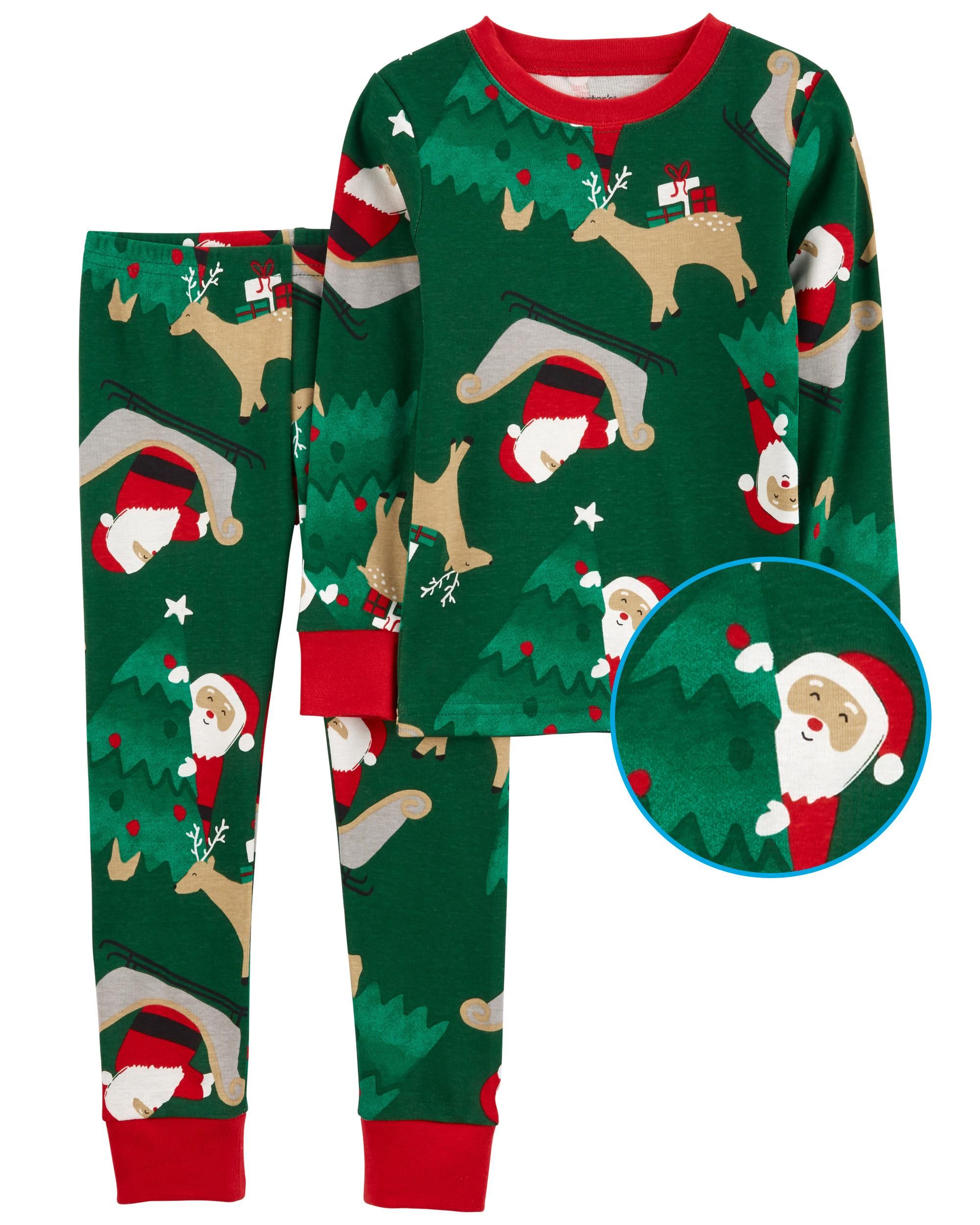 Toddler 2-Piece Santa 100% Snug Fit Cotton PJs | Carter's