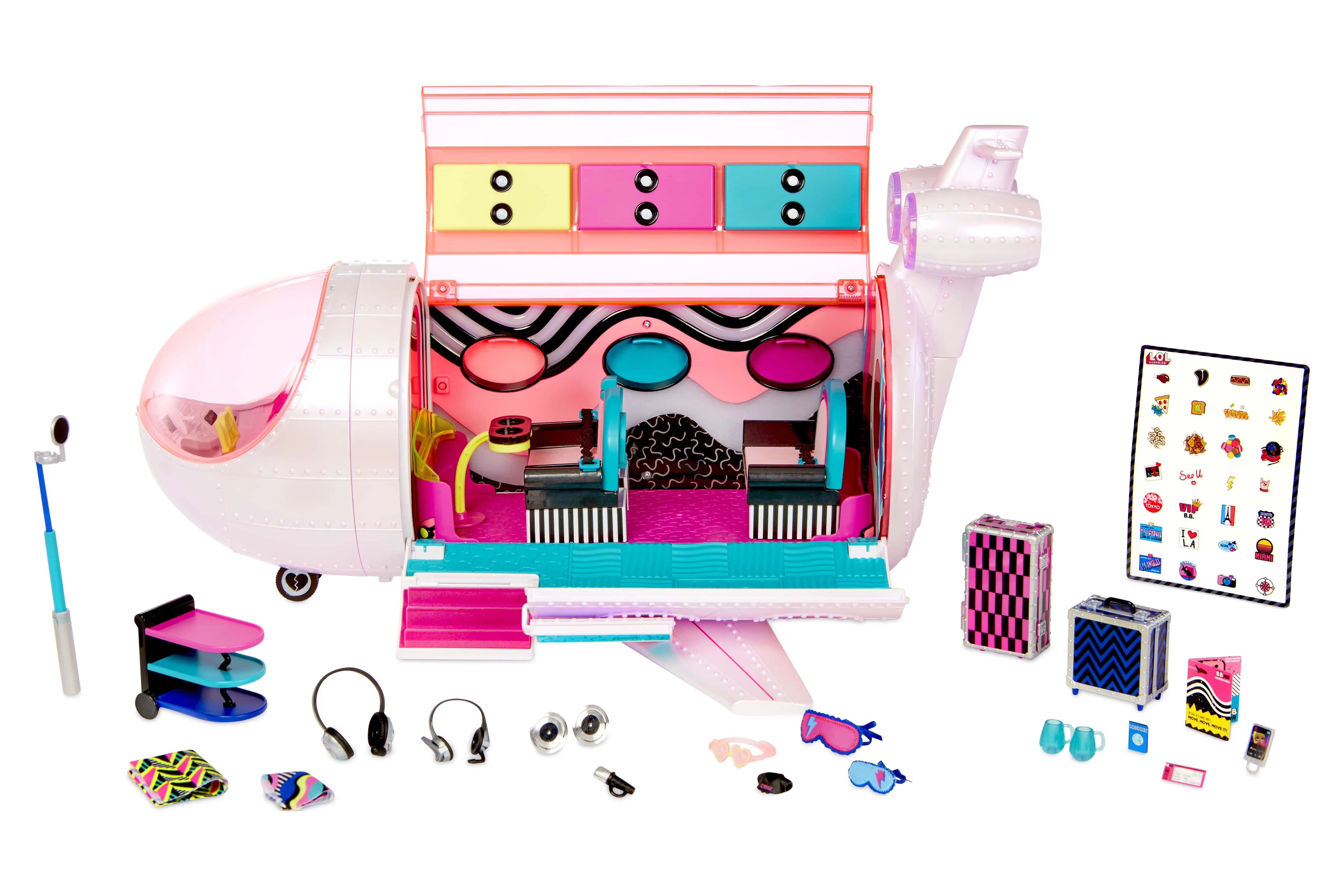 LOL Surprise Omg Travel Plane, Great Gift for Kids Ages 4 5 6+ | Walmart (US)