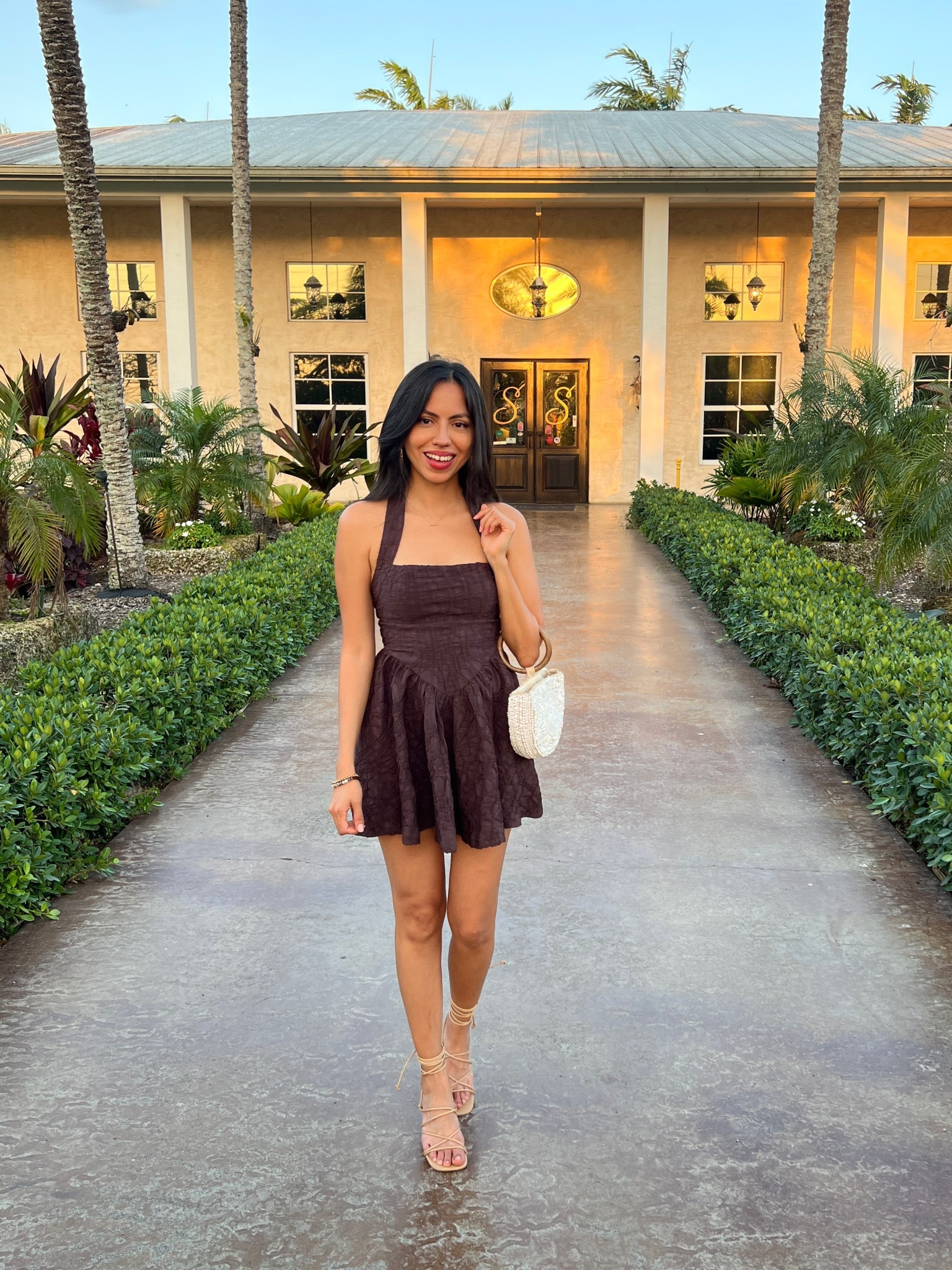 Wore this brown halter mini dress from Zara for a wine tasting and got so many compliments. It’s such an easy piece for spring and summer—lightweight, comfy, and goes with everything. ☀️ Linked it here if you’re looking for an easy warm-weather dress. 🤎 

#LTKFindsUnder100 #LTKStyleTip 

#LTKSeasonal