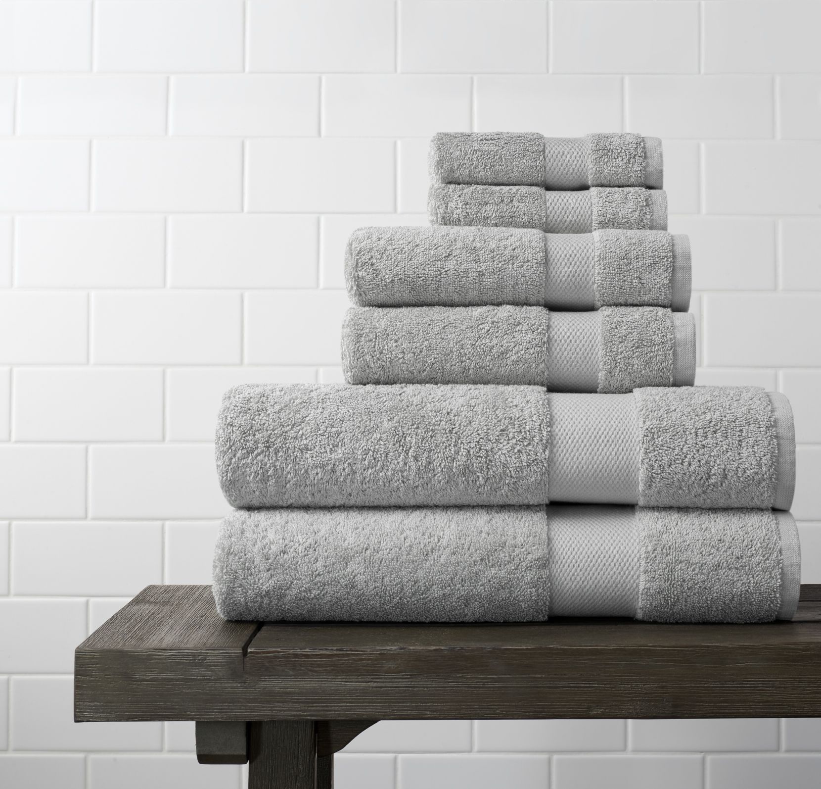 Complete Plush Organic Cotton Bath Towel Set - Boll & Branch | Boll & Branch