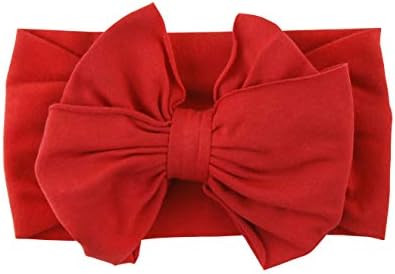 RuffleButts® Girls Red Big Bow Headband - One Size | Amazon (US)