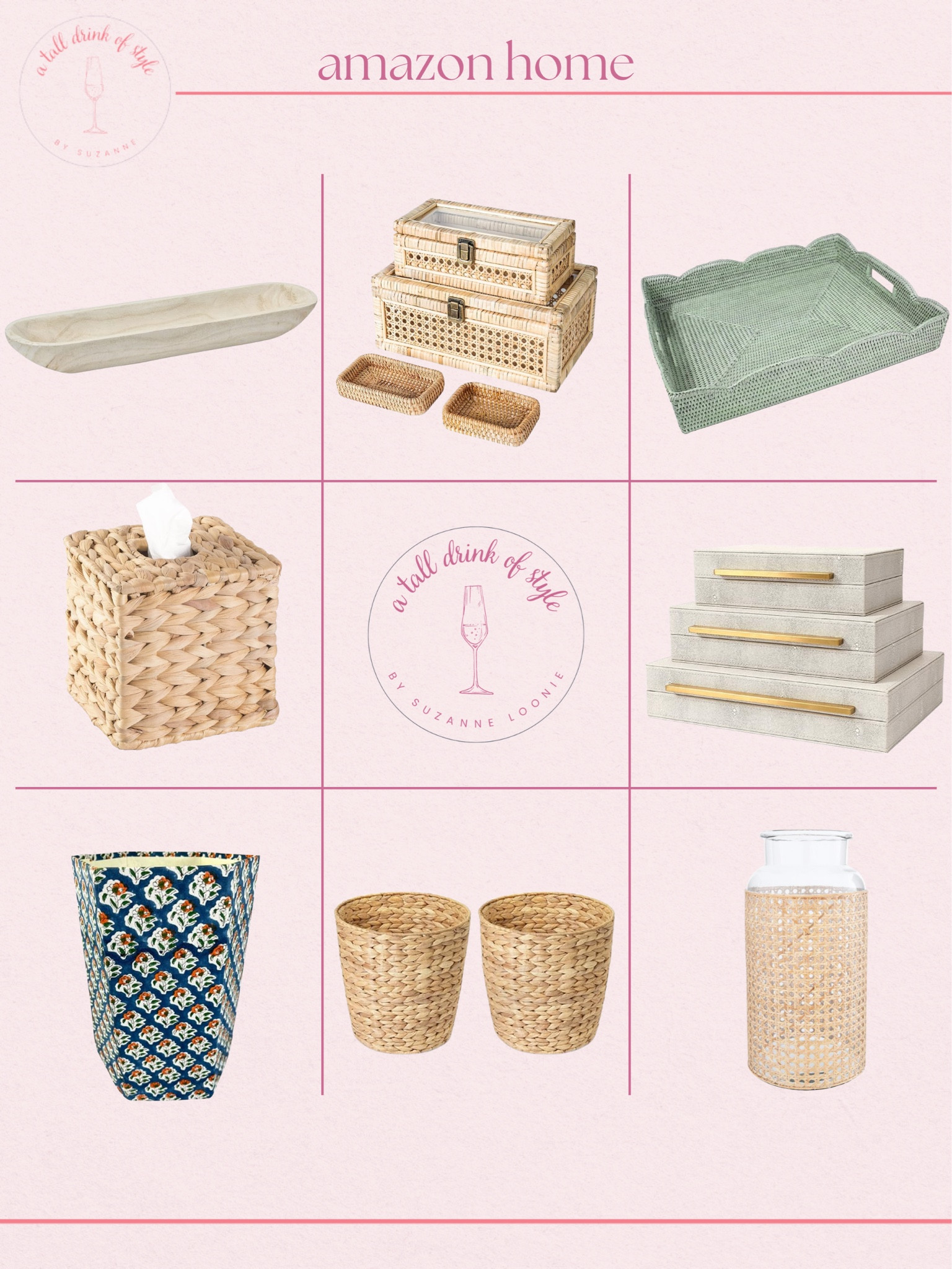 Amazon Home Finds 

Hi friend! 👋 Thanks for your support! I’m so glad you’re here!
If you're tall, over 40, or just tired of fashion that doesn’t fit your life, you’re in the right place. I share classic, elevated outfit formulas that actually work on tall women (I’m 6’1” for reference!) and help you feel confident getting dressed again.
I am your resource for timeless, elevated fashion for women over 40 (and tall women)
Age: 55
Height: 6’1”
Tops: S/M
Bottoms: 8/10
Dresses: 8/M
Over 50 fashion, tall fashion, workwear, everyday outfits, timeless outfits, Classic Outfits, Amazon home, Amazon home decor, Amazon home refresh, wicked home finds, wicker baskets, wicker tissue box holder, decorative boxes, wicker storage basket, dough bowl, bed tray, wicker tray, summer home refresh, rattan finds, rattan decor, rattan home decor 

#LTKSeasonal #LTKHome #LTKSaleAlert