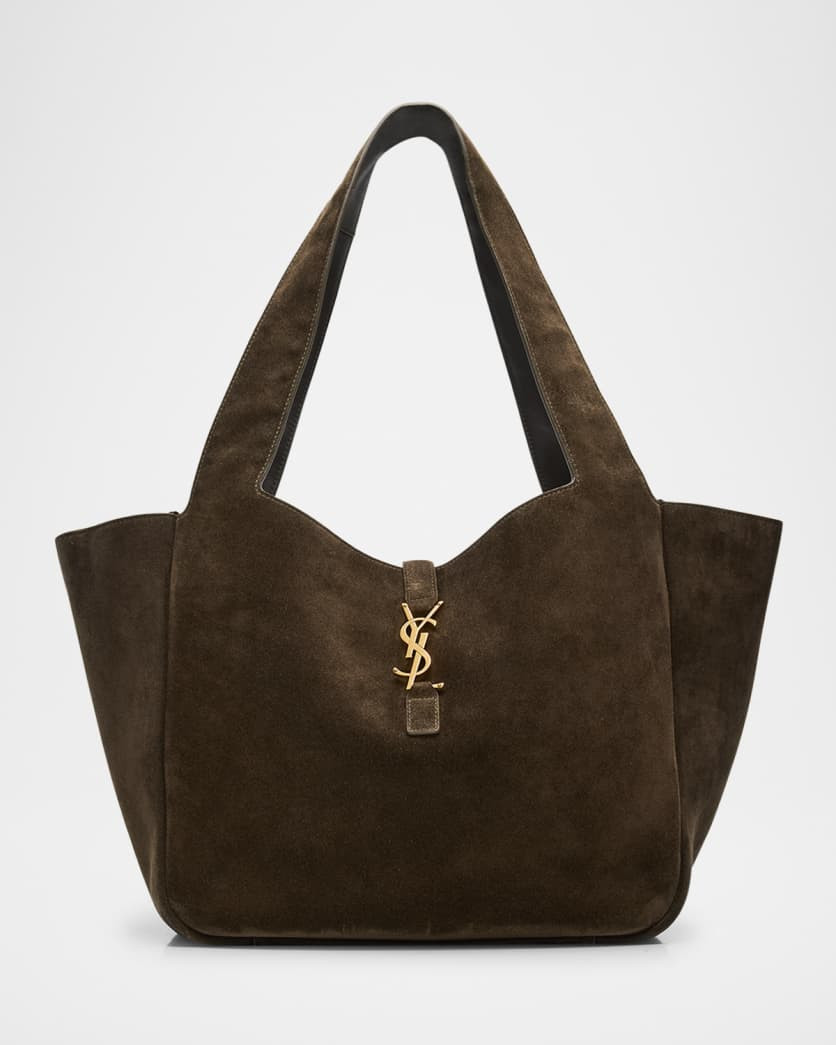 Le 5 À 7 Bea YSL Cabas Tote Bag in Suede | Neiman Marcus