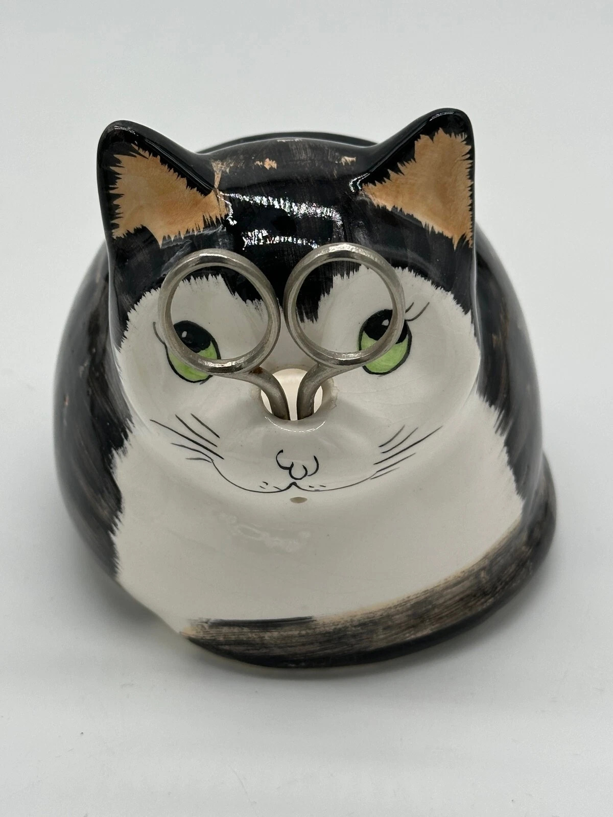 Vintage Sitting Cat Table Top Cat String Twine Holder Dispenser Babbacombe? | eBay US