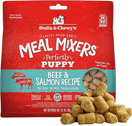 Stella & Chewy's Freeze Dried Raw Meal Mixers – Crafted for Puppies – Grain Free, Protein Ric... | Amazon (US)