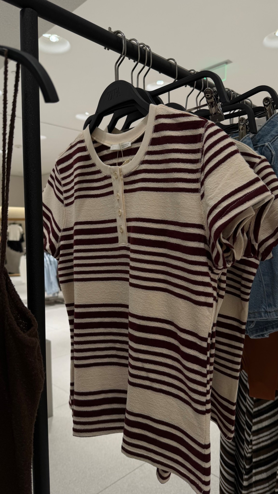Casual striped henley tee — #casuallook #stripedtee

#LTKootd #LTKPetite #LTKgrwm