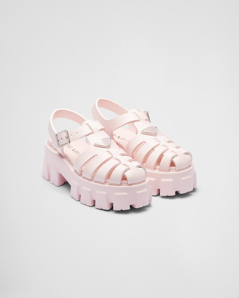 Foam rubber sandals | Prada Spa US