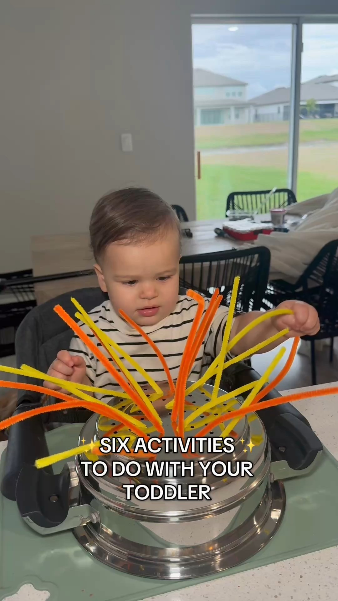 Six activities to do at home with your toddler🎲 #sensoryactivities #sensory #baby #toddler #toddlermom

#LTKKids #LTKFamily #LTKBaby