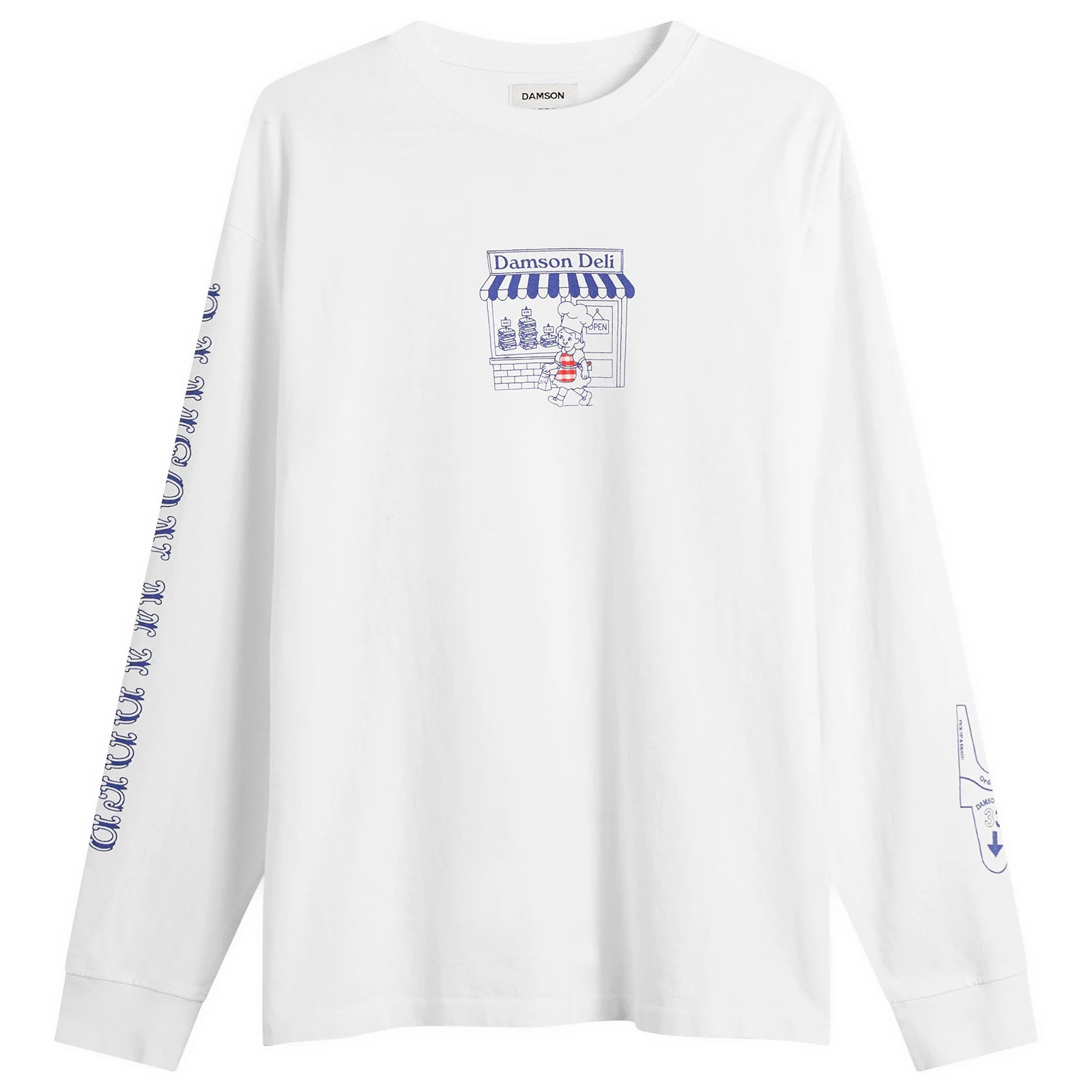 Damson Madder Damson Deli Long Sleeve T-Shirt | END. Clothing