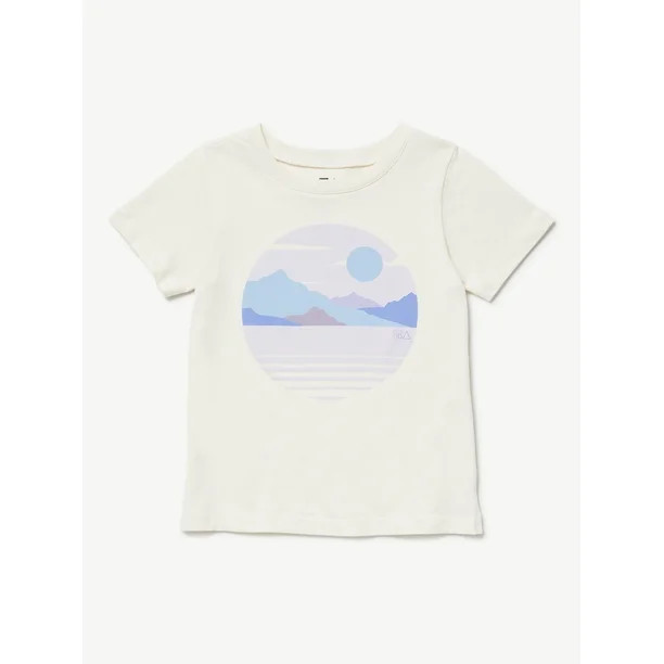 Free Assembly Girls Short Sleeve Graphic T-Shirt, Sizes 4-18 - Walmart.com | Walmart (US)