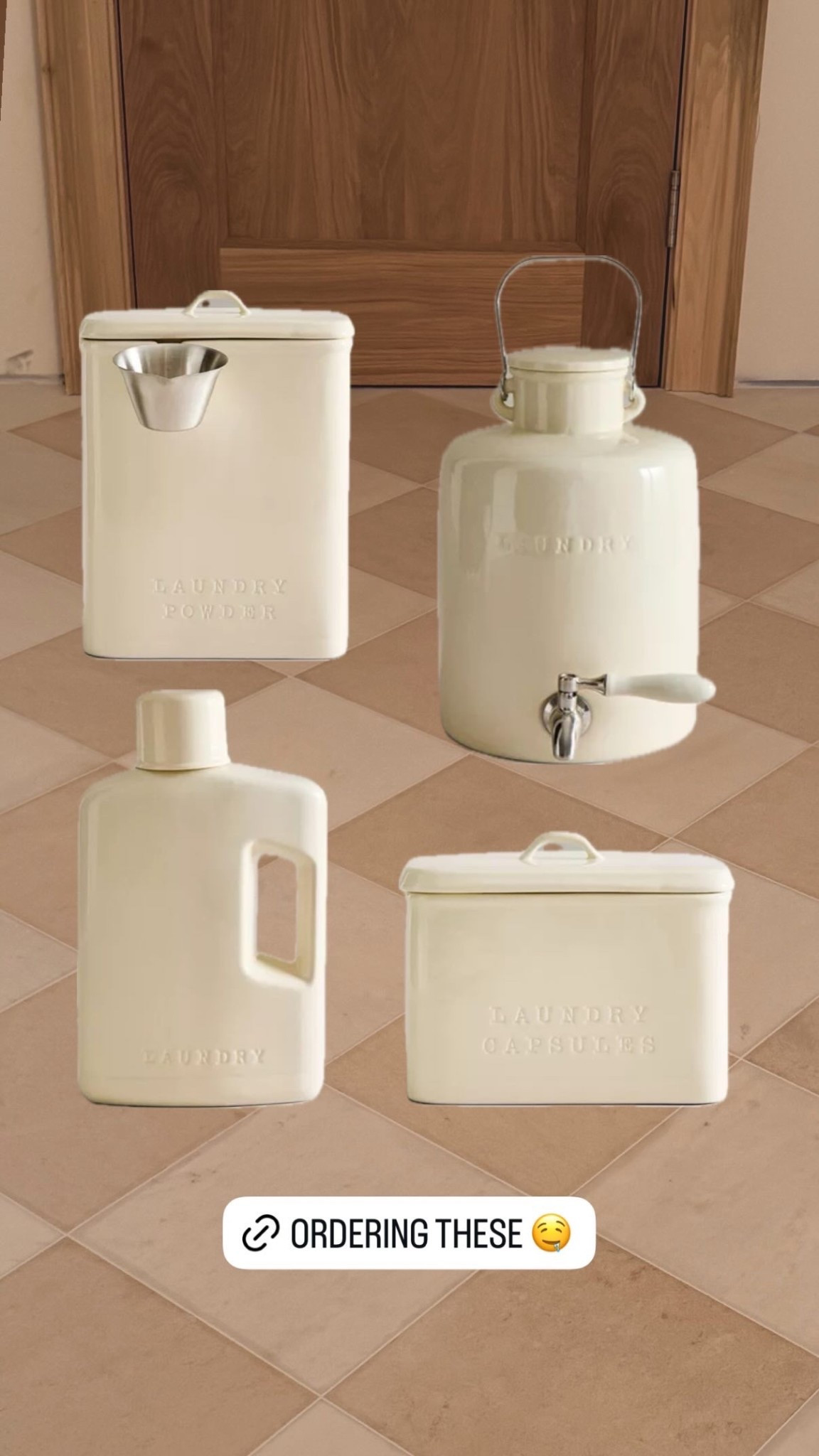 Ceramic laundry dispensers 

