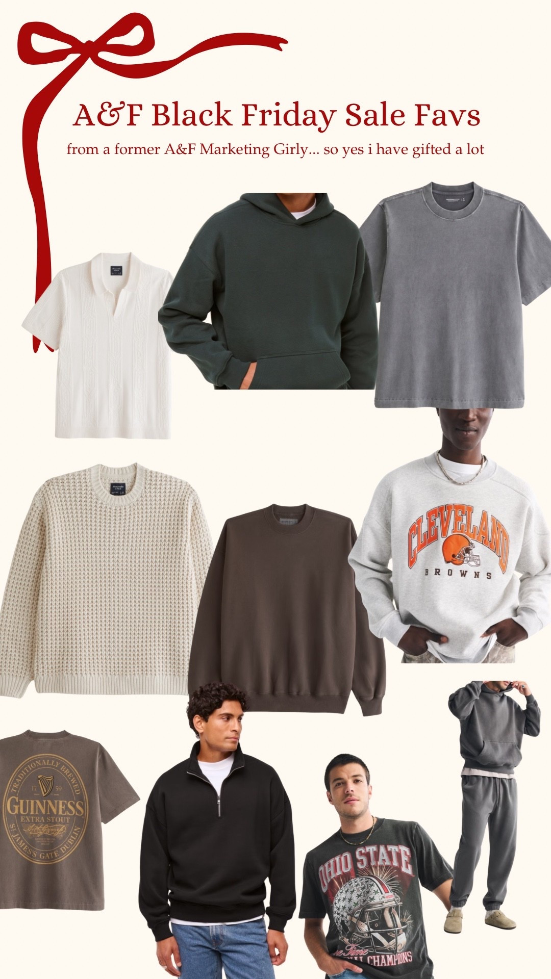 Abercrombie Black Friday gift guide sale for him  

#LTKGiftGuide #LTKCyberWeek #LTKHoliday