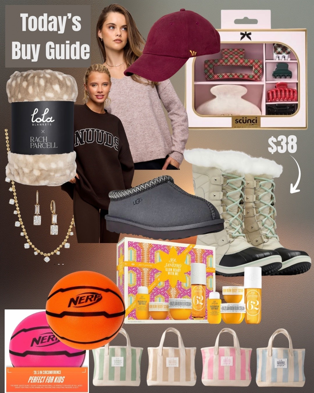 Deeply discounted items you should buy today. 55% off Lola blankets with the code HEATHERSANDOVAL.

Use the code GRAVY on the SCUNI said. It will take $.50 off.

#LTKSaleAlert