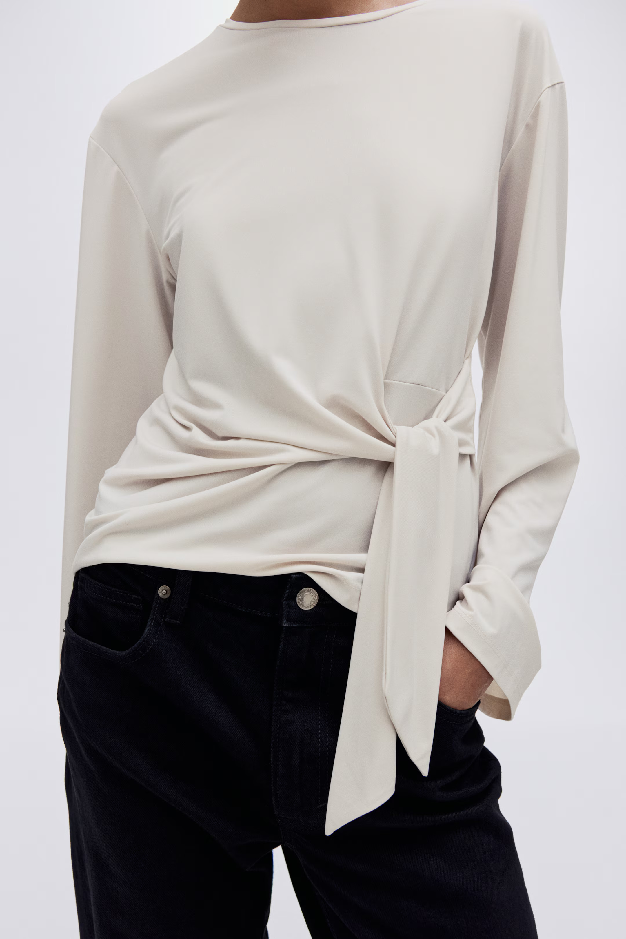 Tie-Detail Top | H&M (US + CA)