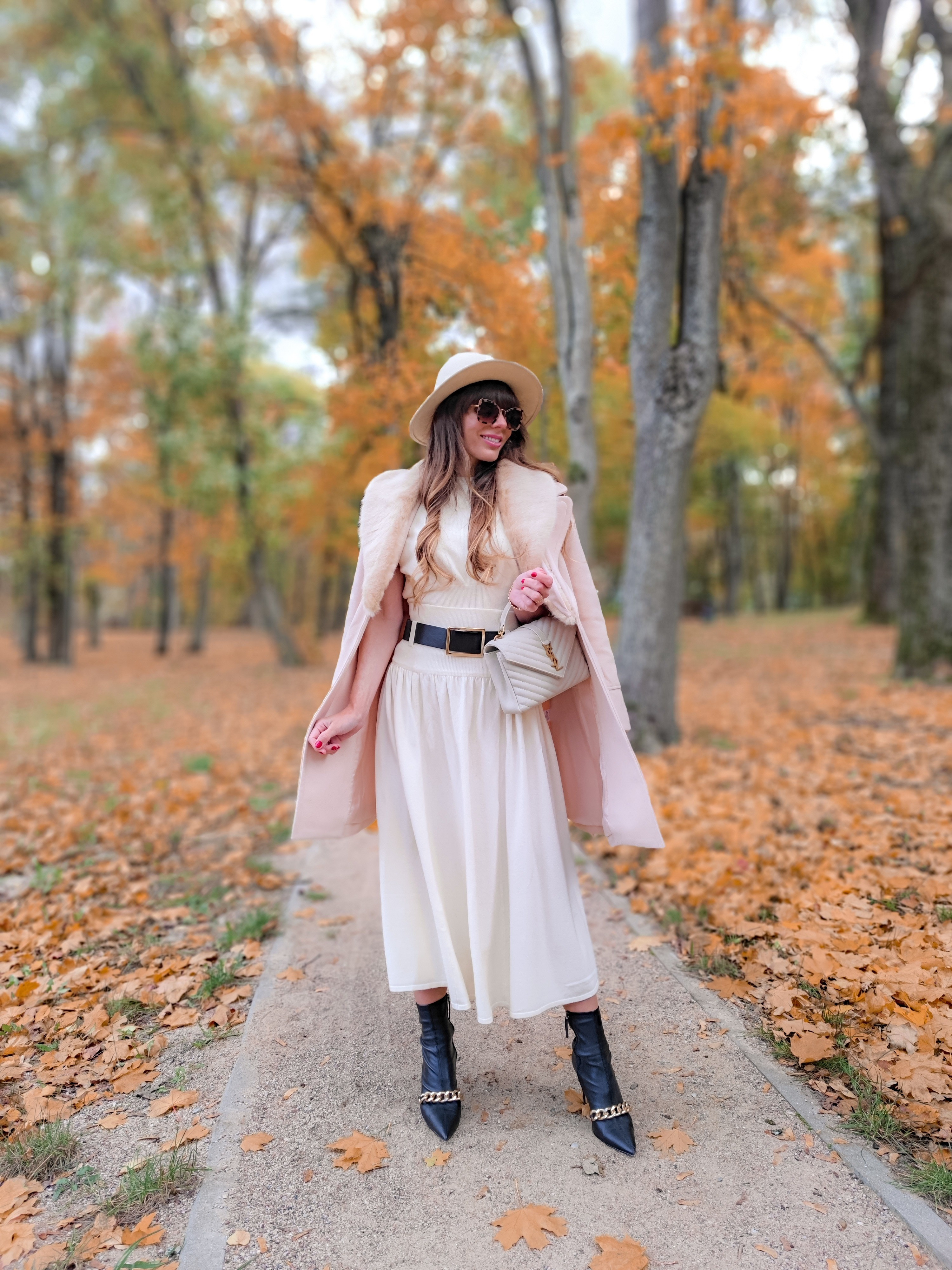 The dreamiest cream knit top and midi skirt set for those chic fall days. 🍂🤍✨Cream knit topKnit midi skirtKnitwear Knitwear setPink coatBlush coatFaux fur coatYSL bagCollege handbag White hatBootiesGold chain bootiesZara shoesChicwishFall outfitsFall fashionOffice wear Workwear outfits 

#LTKSeasonal #LTKFindsUnder50 #LTKStyleTip