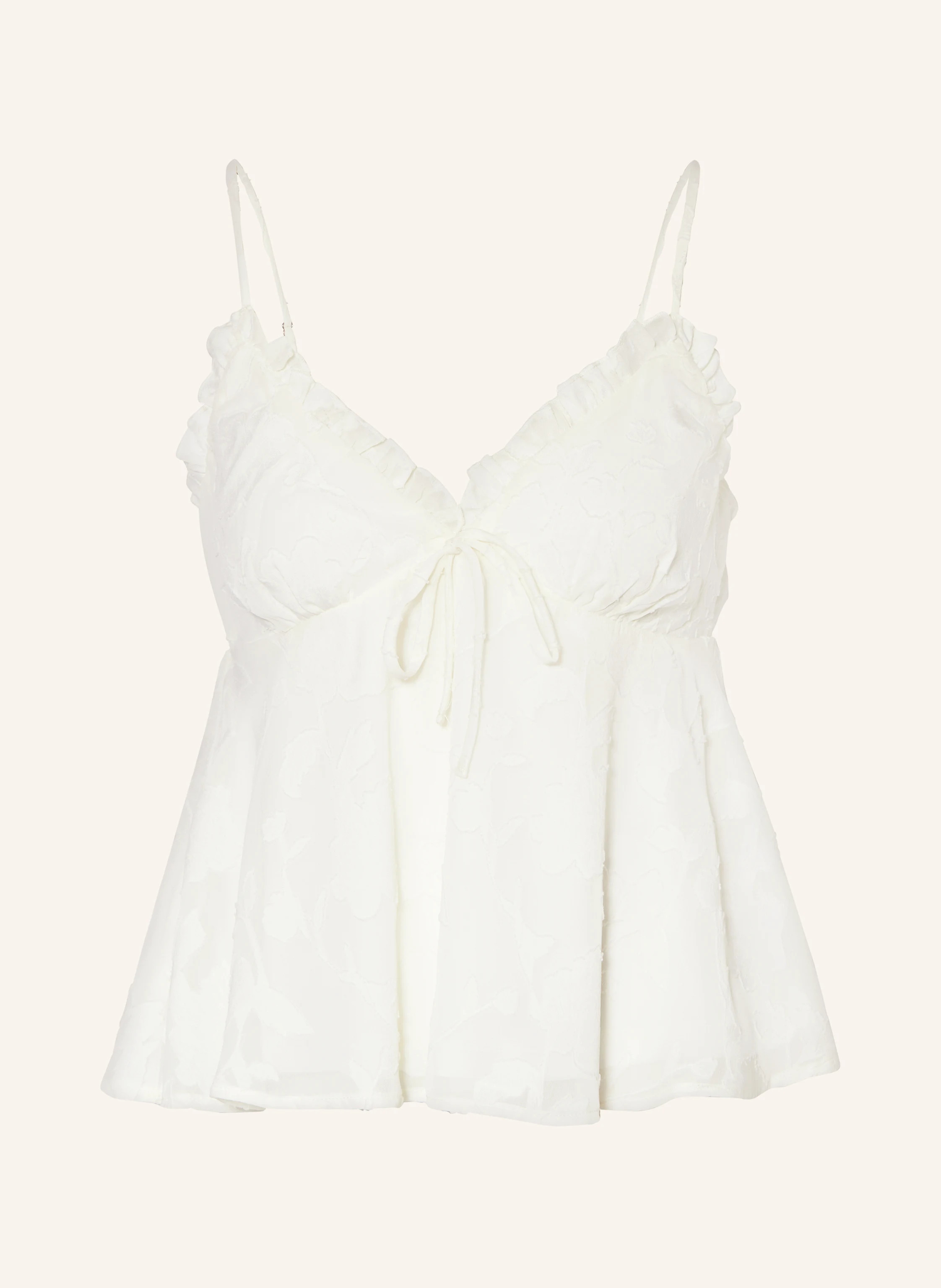 gina tricot Blusentop in ecru | Breuninger (DACH)