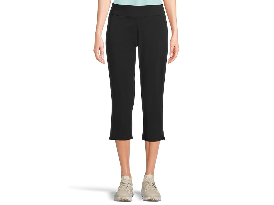Columbia All Seasons Capri Women's Clothing Black : XS 23, Elastane/Polyester | Zappos