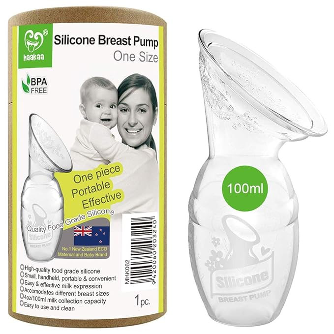 Haakaa Manual Breast Pump 4oz/100ml, New Style | Amazon (US)