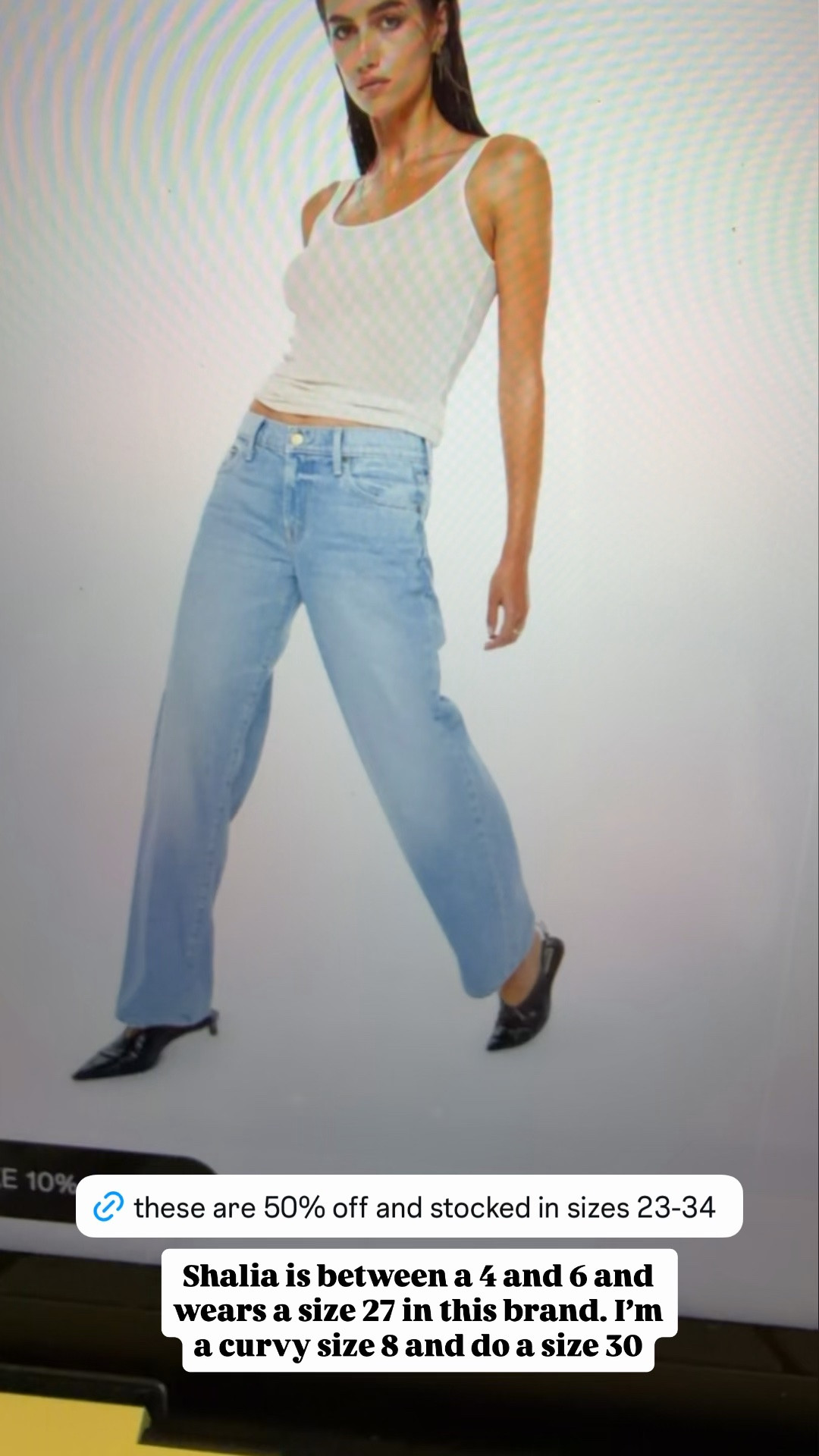 These designer jeans are 50% off and so cute! We love Mother jeans but they are pricey so this is my favorite time to shop them…when they are on sale

#LTKSaleAlert #LTKMidsize #LTKOver40